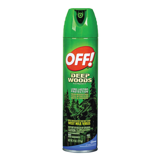 Off! Off! Deep Woods Insect Repellent Aerosol Spray, 9 Oz Lawn & Garden