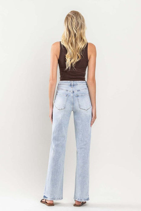 90s Vintage Super High Rise Flare Jeans