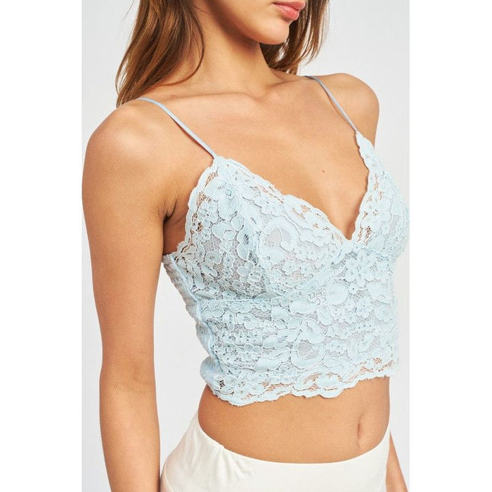 Lace Cami Bralette Top