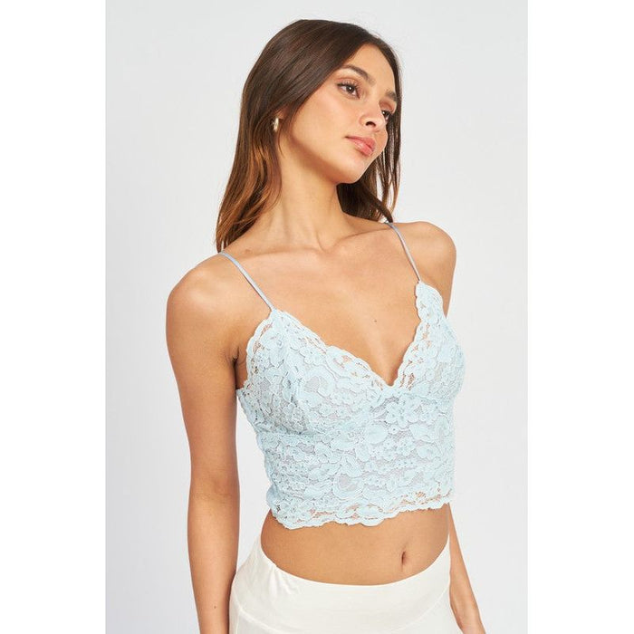 Lace Cami Bralette Top