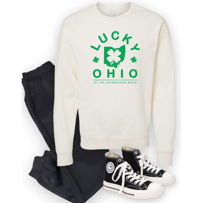 Lucky Ohio St Patricks Day Sweatshirt