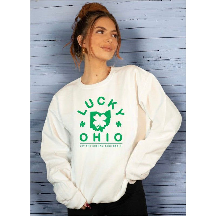 Lucky Ohio St Patricks Day Sweatshirt