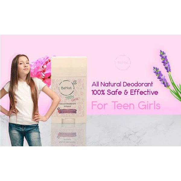 All-natural Deodorants for Kids & Teens