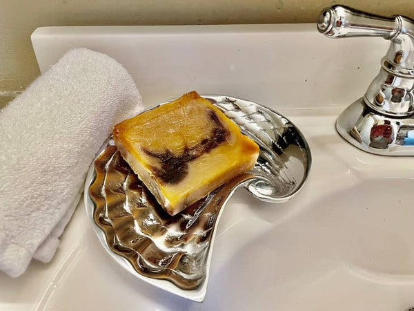 Seashell-Shaped Soap Dish