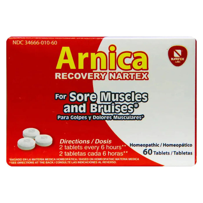 Arnica Sore Muscles/Bruises 60 Ct - Case - 5 Units