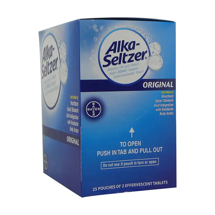 Alka Seltzer Original Dispenser 2 Ct - Case - 25 Units