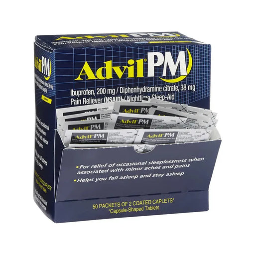 Advil PM Dispenser 2 ct - Case - 50 Units