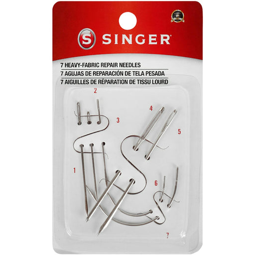 Singer Singer Heavy Fabric Repair Needles Shoe Care & Tools Light Gray