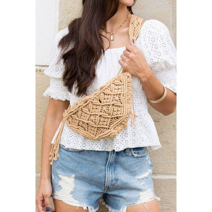 Macrame Sling Bag