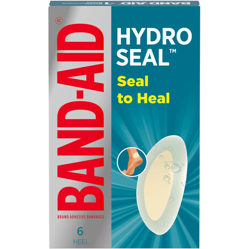 Band-Aid Band-Aid  Hydro Seal Blisters Heels Adhesive Bandages All One Size 6 Ea First Aid