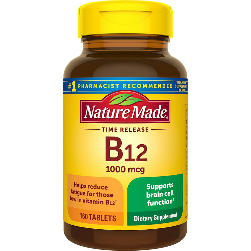 Nature Made Nature Made Vitamin B12 1000 Mcg Time Release Tablets Vitamins & Supplements