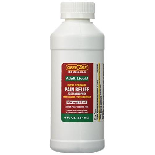 McKesson Brand McKesson Brand Pain Relief 500 Mg Strength Liquid 8 Oz., 24BT/CS Medical Supplies