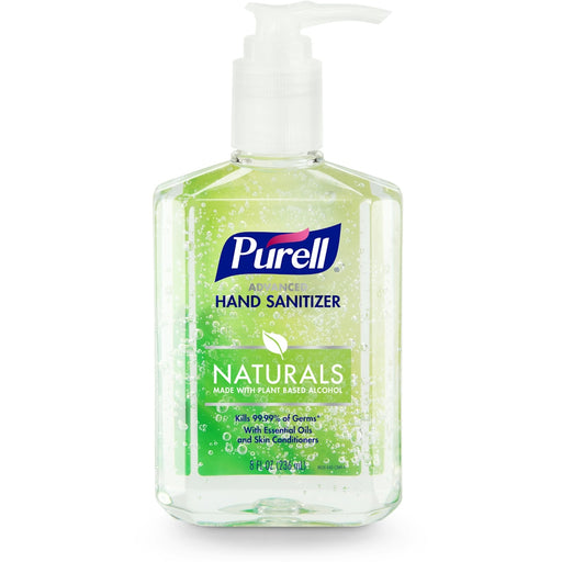 Purell Purell Naturals Advanced Hand Sanitizer Pump Bottle, 8 Oz Hand Sanitizer
