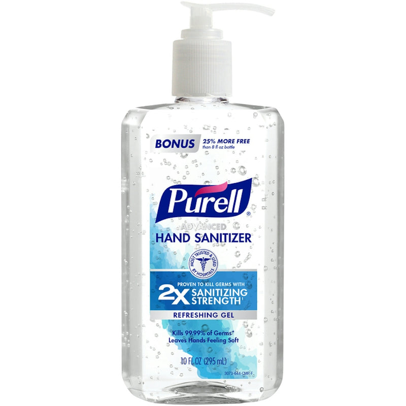Purell Purell Advanced Refreshing Gel Hand Sanitizer 10 Fl Oz Health & Beauty White Smoke
