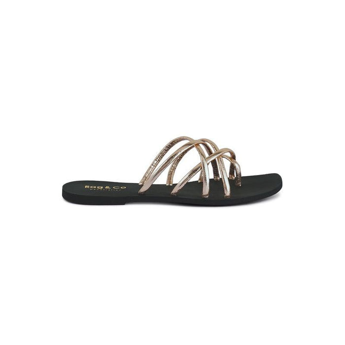 SWEETIN Strappy Flat Slip On Sandals