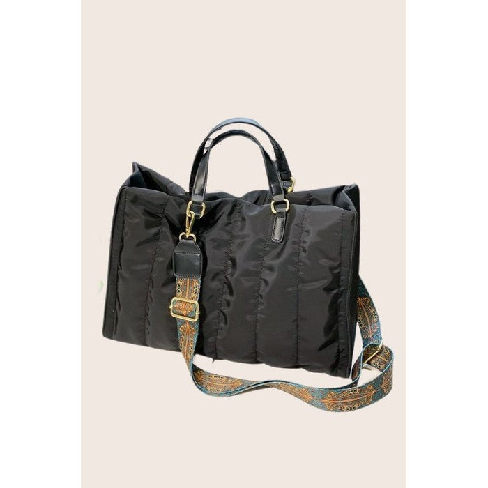 Puffer Tote Top Handle Puff Handbag