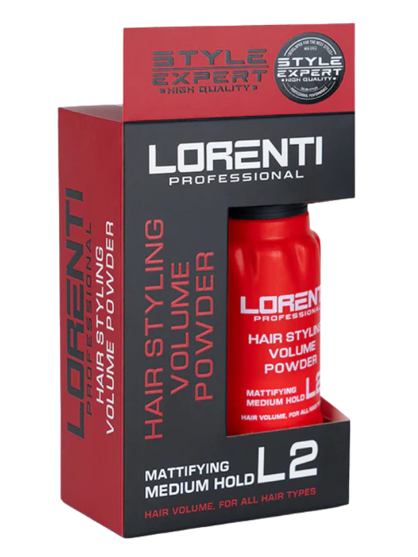 Vip Barber Supply Lorenti Powder Wax 30g Styling Hair Powder White Smoke L2 - Medium Hold