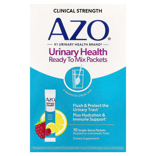 AZO AZO Urinary Health Daily Support Raspberry Lemonade Flavor 10 Count Pack Vitamins & Supplements