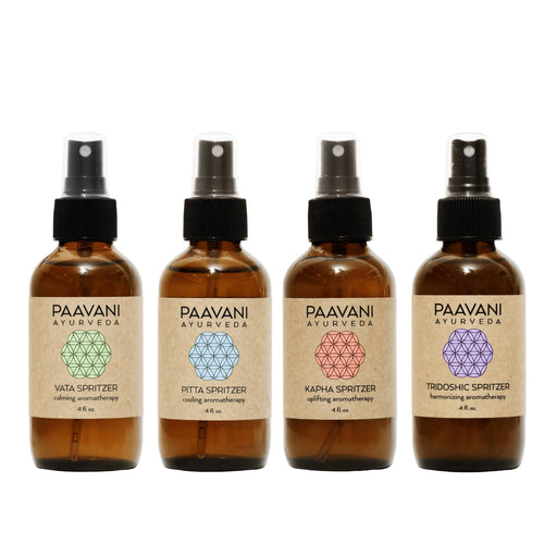 Paavani Ayurveda The Aromatherapy Ritual Kit | Ayurvedic Spritzers for Mood & Dosha Balance variable