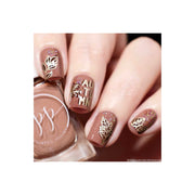 UberChic Beauty Lovely Leaves-02 Stamping Plate