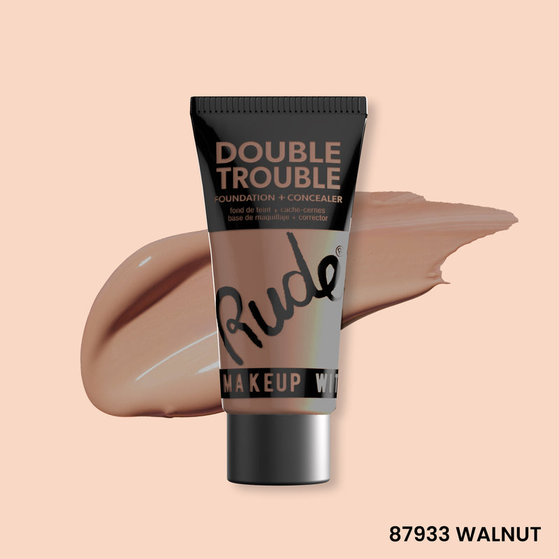 Rude Cosmetics Double Trouble Foundation and Concealer Foundation