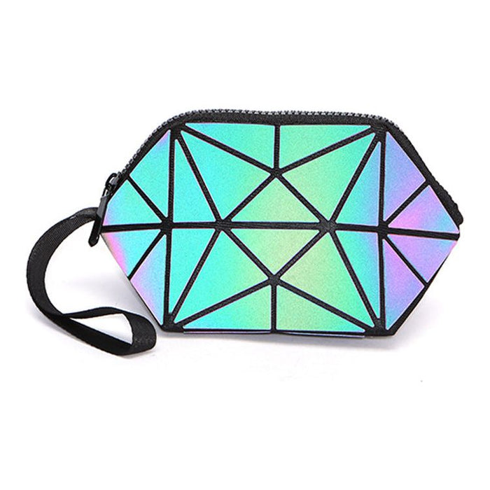 The Lumination Holographic Makeup Bag