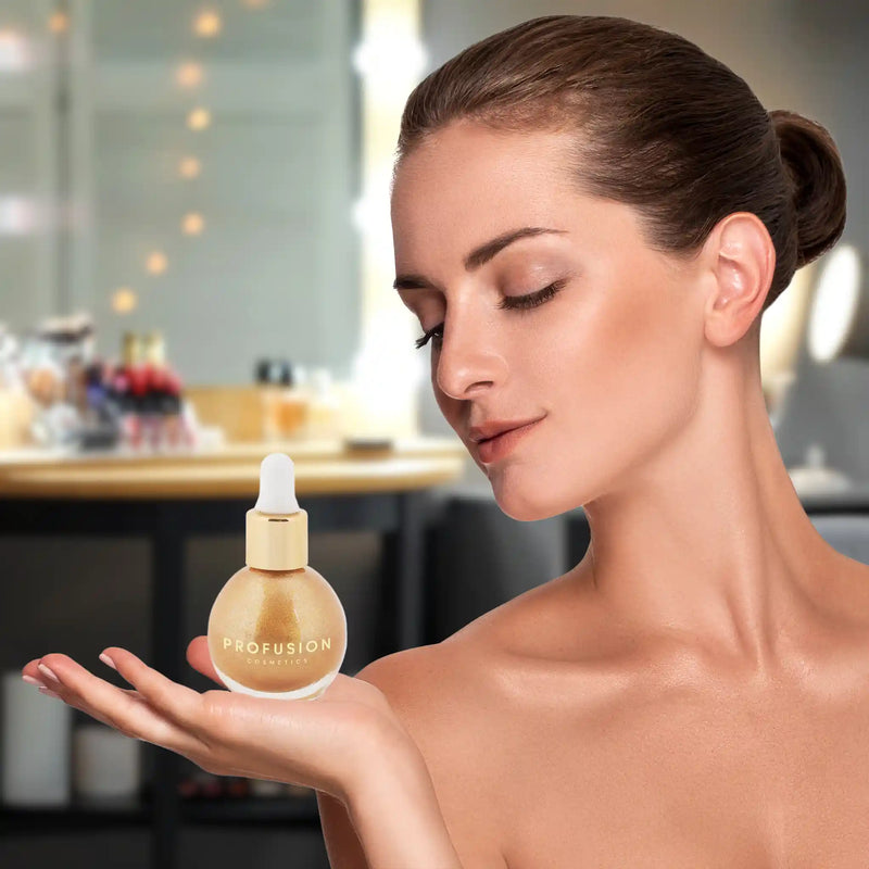 Prolux Cosmetics Best Liquid Highlighter Makeup by Profusion HIGHLIGHT