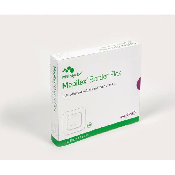 MOLNLYCKE HEALTH CARE Srl Mepilex Border Flex Per Medicazione 10x10 Cm 5 Pezzi