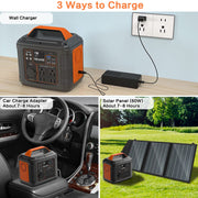 SmartPursue™ 296Wh Portable Solar Power Station Power Supply