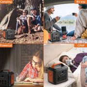 SmartPursue™ 296Wh Portable Solar Power Station Power Supply