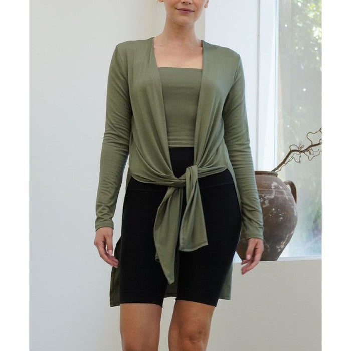 Bamboo Long Cardigan