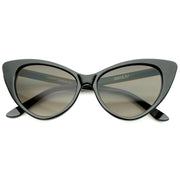 zeroUV Womens Fashion Hot Tip Pointed Vintage Cat Eye Sunglasses 8371 Sunglasses