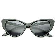 zeroUV Womens Fashion Hot Tip Pointed Vintage Cat Eye Sunglasses 8371 Sunglasses