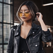 zeroUV Retro Modern Rimless Flat Color Lens Aviator Sunglasses A826 Sunglasses