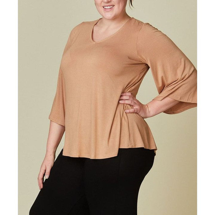 Bamboo Missyday Curvy Top