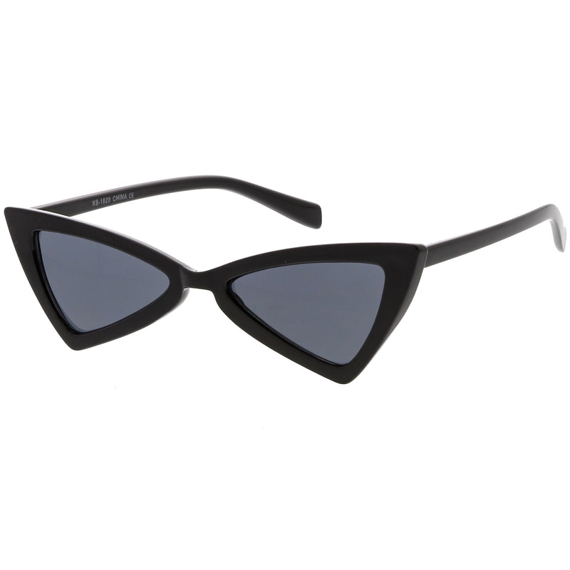 zeroUV Women's Fashion Retro Triangle Cat Eye Sunglasses C570 Sunglasses