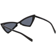zeroUV Women's Fashion Retro Triangle Cat Eye Sunglasses C570 Sunglasses