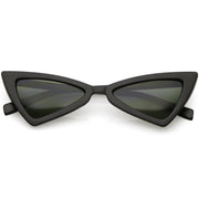 zeroUV Women's Fashion Retro Triangle Cat Eye Sunglasses C570 Sunglasses