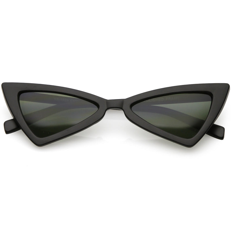 zeroUV Women's Fashion Retro Triangle Cat Eye Sunglasses C570 Sunglasses
