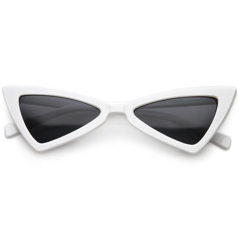 zeroUV Women's Fashion Retro Triangle Cat Eye Sunglasses C570 Sunglasses