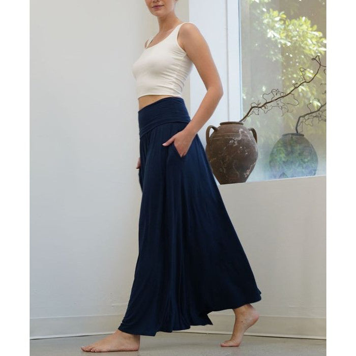 Bamboo Yoga Maxi Skirt