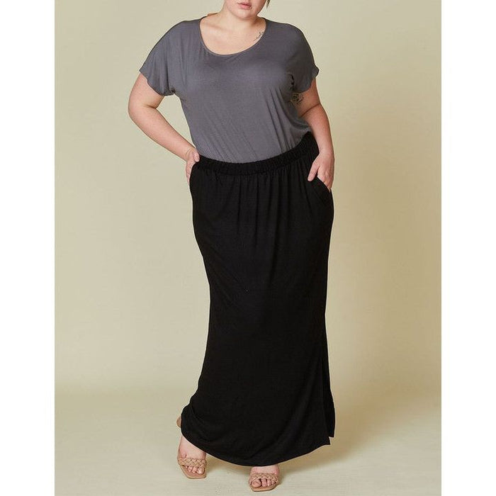 Bamboo Classic Skirt For Curvy