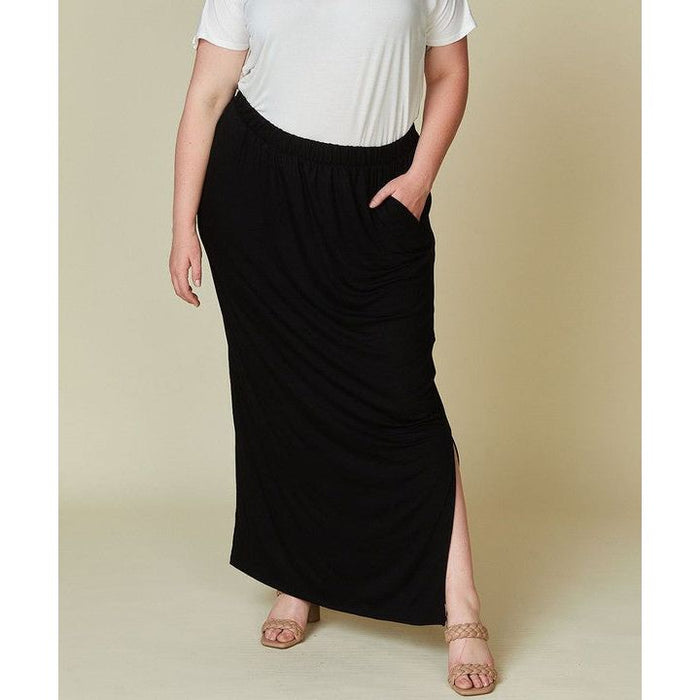 Bamboo Classic Skirt For Curvy