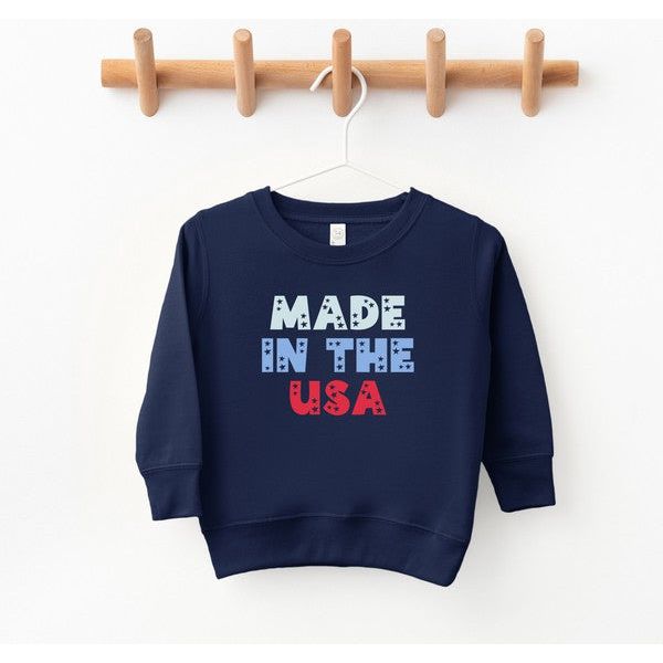 The Juniper Shop Made In The USA Pastel Toddler Sweatshirt