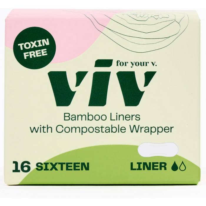 Viv | Bamboo Liners | 16 Ct