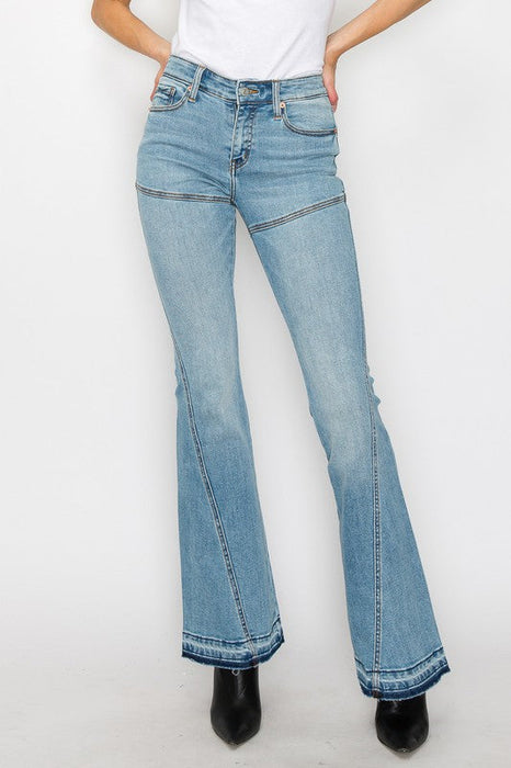 HIGH RISE SKINNY FLARE