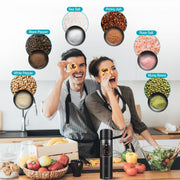 SmartPursue™ Electric Salt & Pepper Grinder – Gravity Sensor with LED Electric Salt Grinder