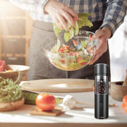 SmartPursue™ Electric Salt & Pepper Grinder – Gravity Sensor with LED Electric Salt Grinder