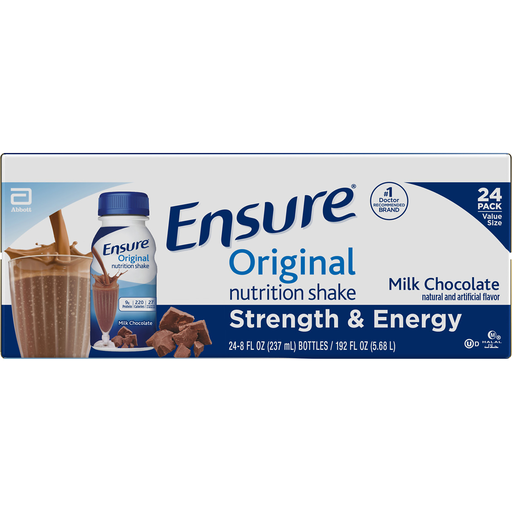 Ensure Ensure Original Nutrition Shake Milk Chocolate Ready-to-Drink 8 Fl Oz Cartons Fitness & Nutrition