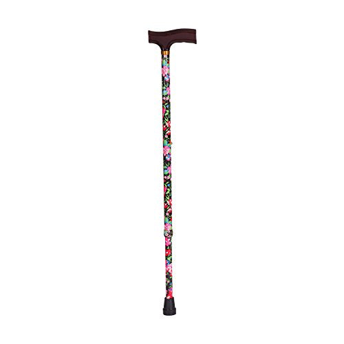 DMI DMI Lightweight Adjustable Designer Cane - Color: Floral Walkers